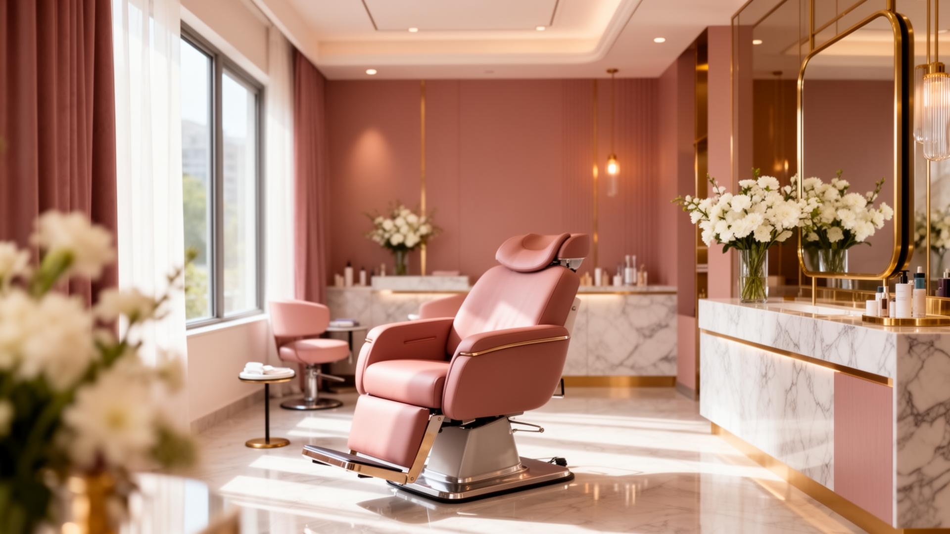 Lumina salon interior